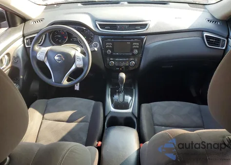 2016 Nissan Rogue S из США, поврежденный, VIN KNMAT2MT7GP654846